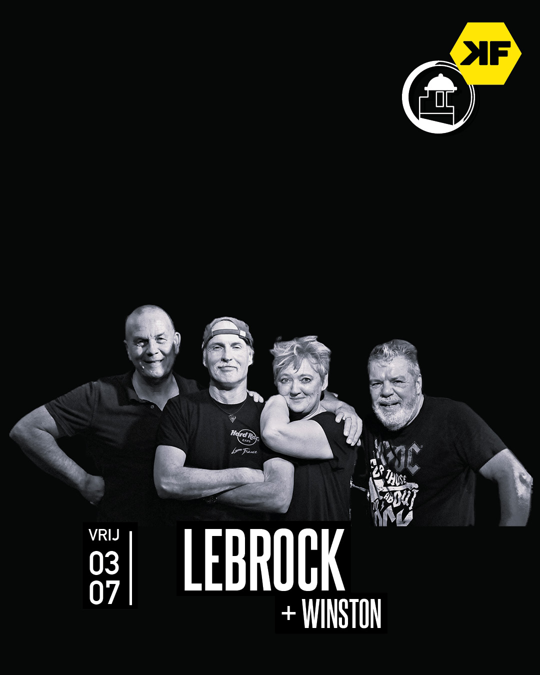 Winston + LeBrock | Concerten met De KF
