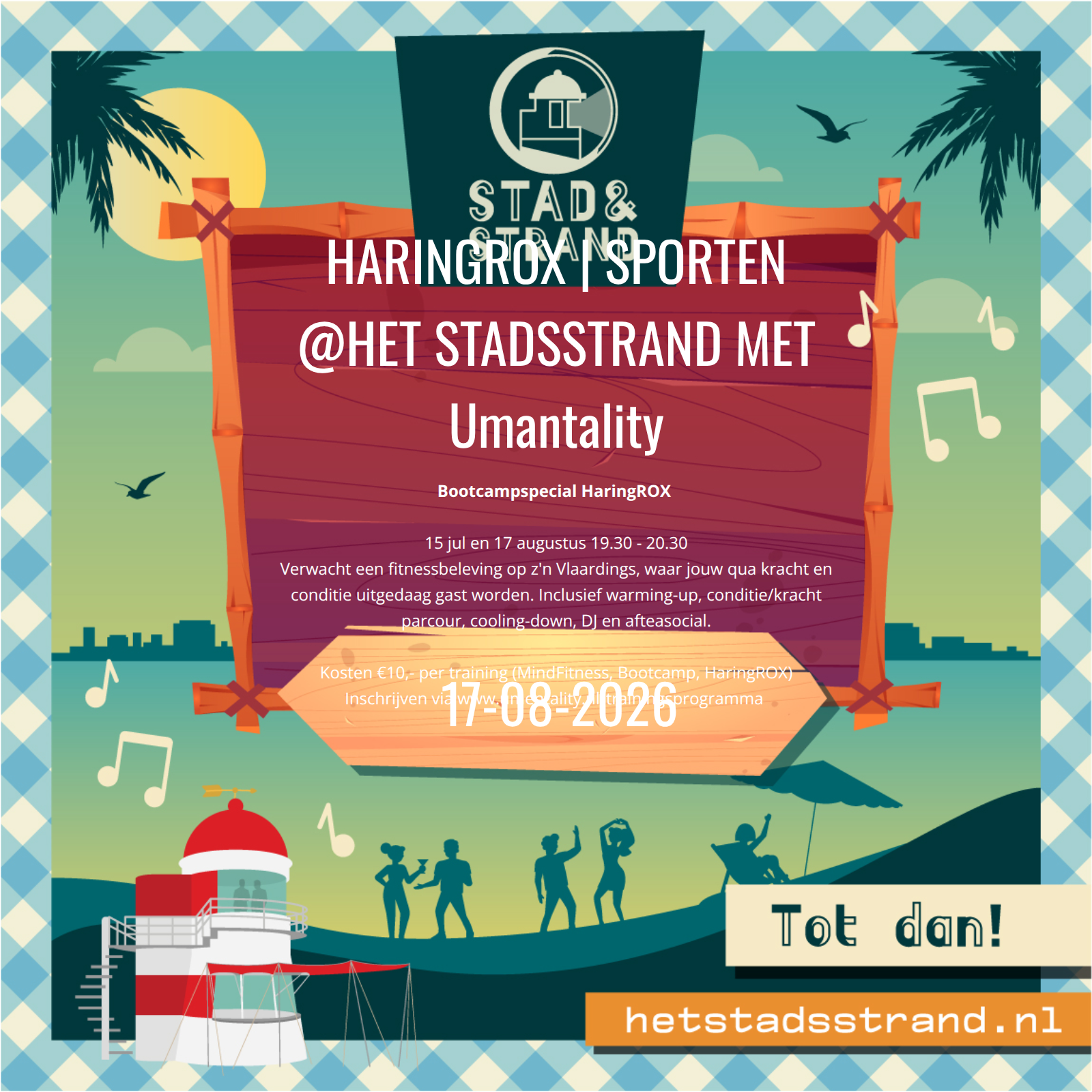 HARINGROX | SPORTEN @HET STADSSTRAND MET Umantality