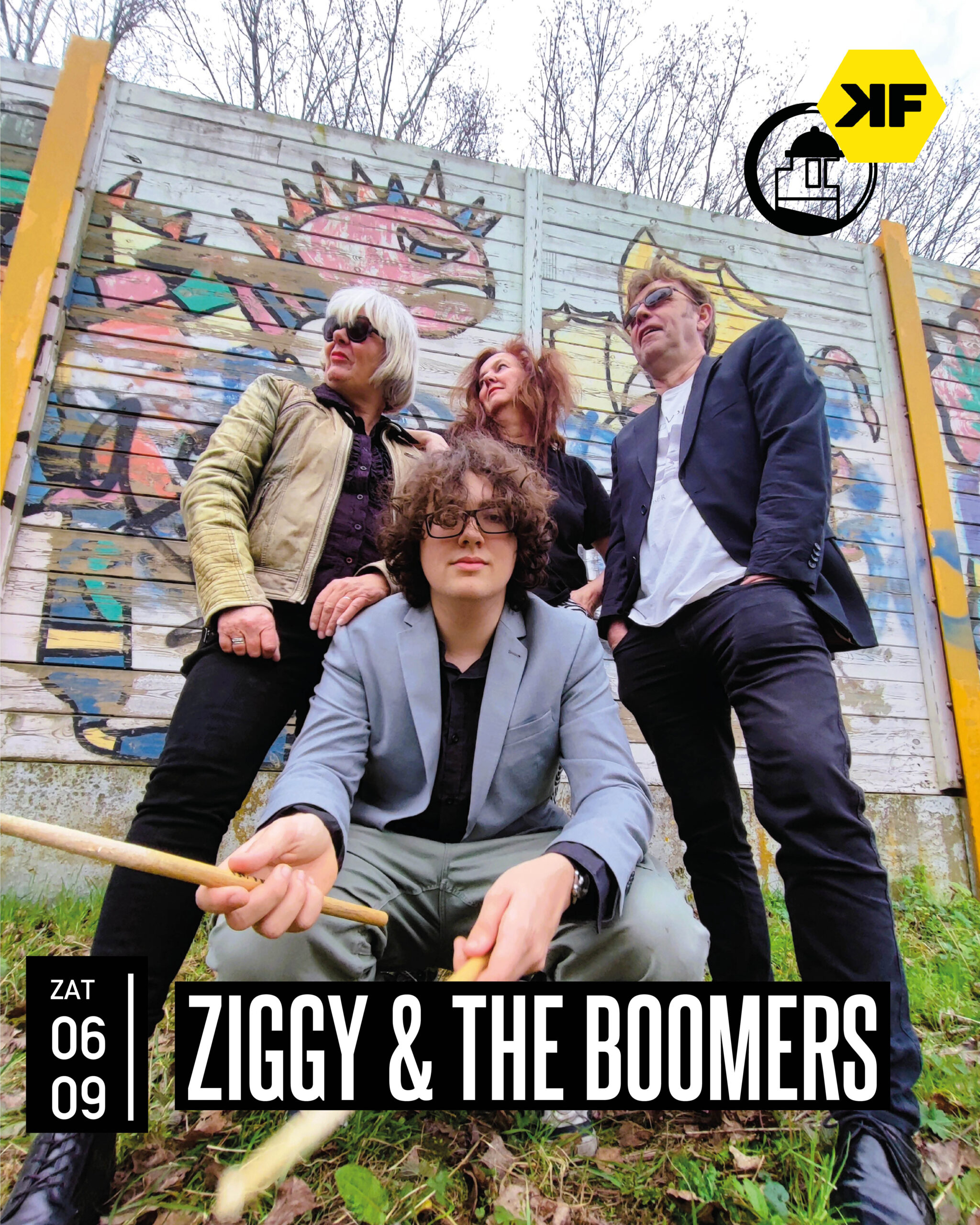 Stadsstrandconcerten | Ziggy & the Boomers